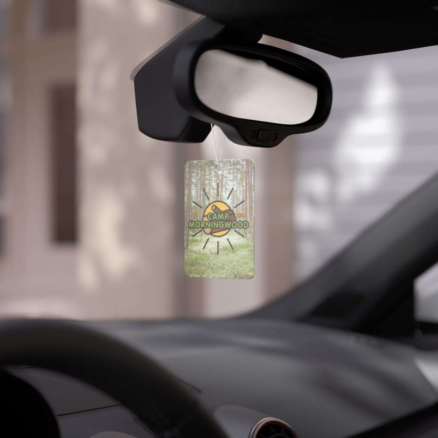 Camp Morningwood Car Air Freshener