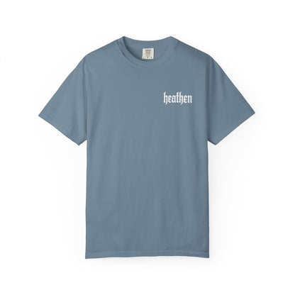 Ren's Heathen Front Logo Tee in White