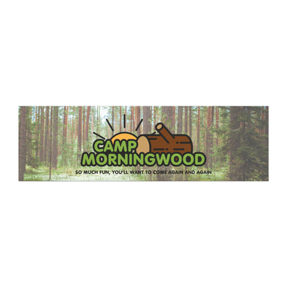 Camp Morningwood Car Magnet