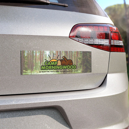 Camp Morningwood Car Magnet