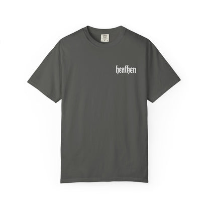Ren's Heathen Front Logo Tee in White