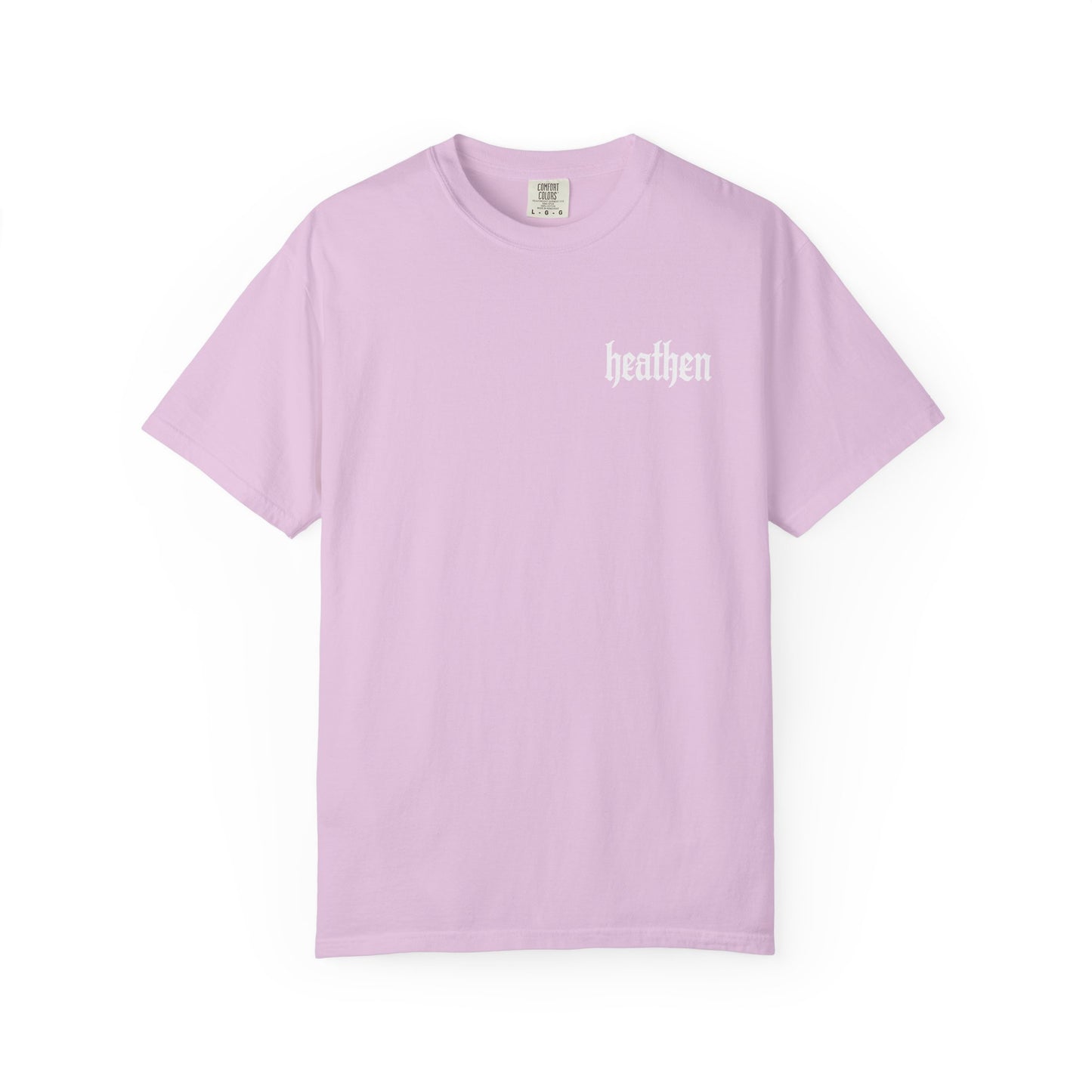 Ren's Heathen Front Logo Tee in White