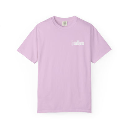 Ren's Heathen Front Logo Tee in White