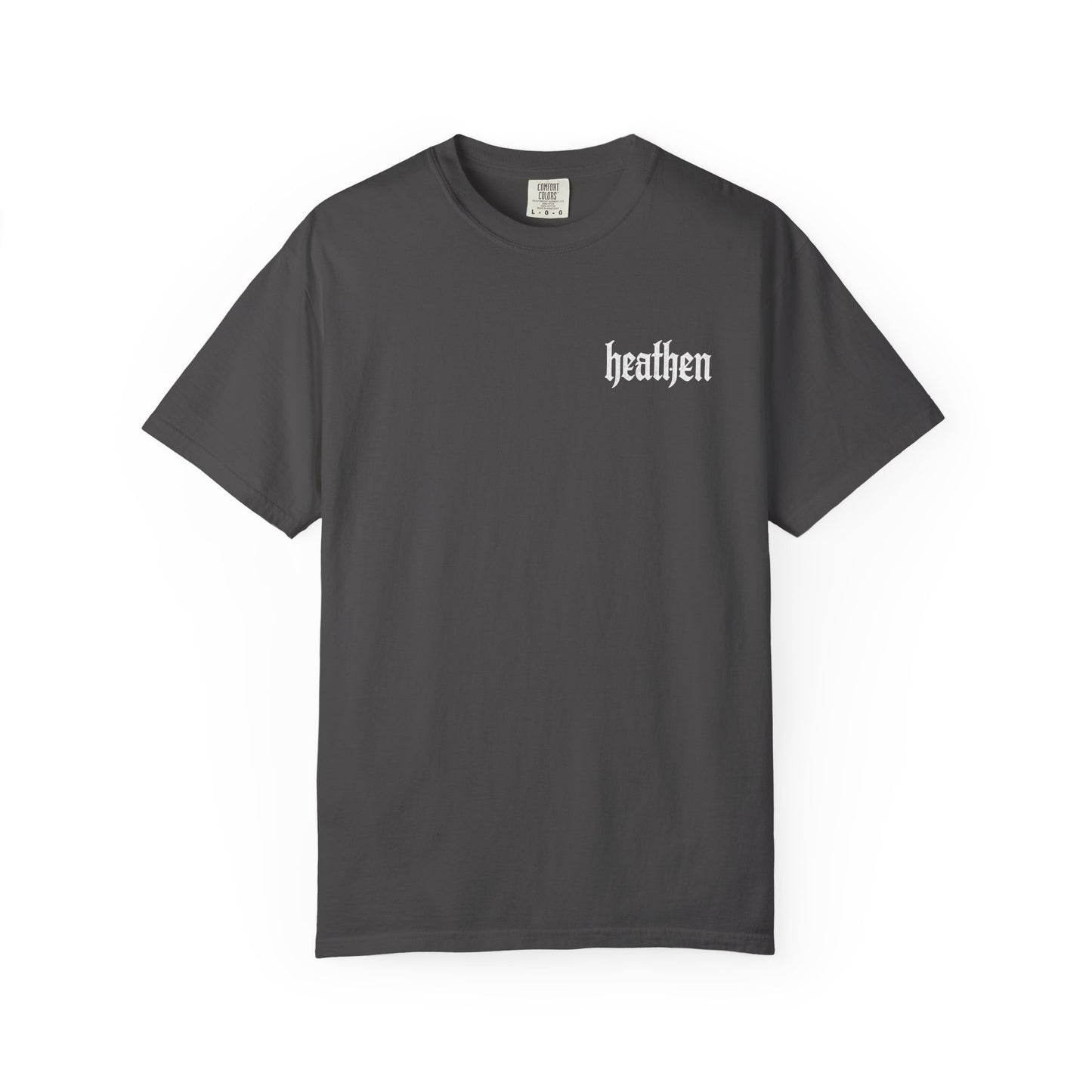Ren's Heathen Front Logo Tee in White