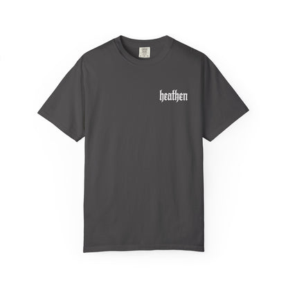 Ren's Heathen Front Logo Tee in White