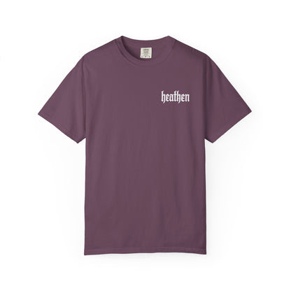 Ren's Heathen Front Logo Tee in White