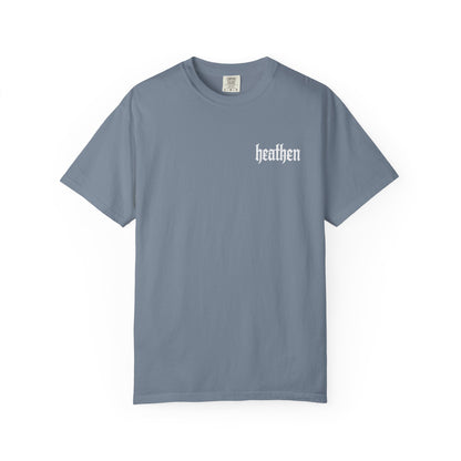 Ren's Heathen Front Logo Tee in White