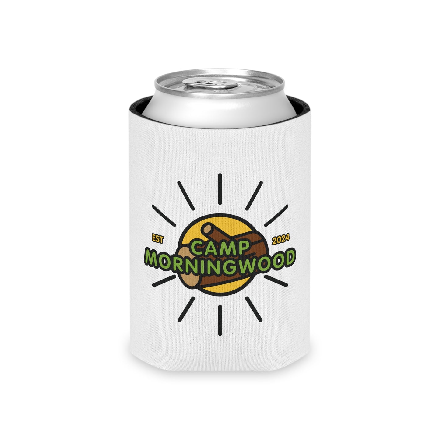 Camp Morningwood Can Cooler
