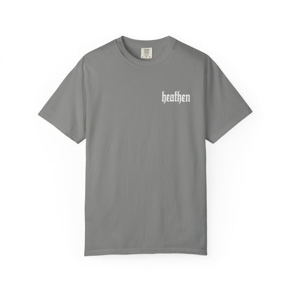 Ren's Heathen Front Logo Tee in White